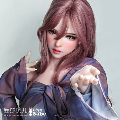 ElsaBabe 148 cm Anime-Puppe Platin-Silikon-Sexpuppe Erotisches Spielzeug mit Metallskelett, Furukawa Natsuki