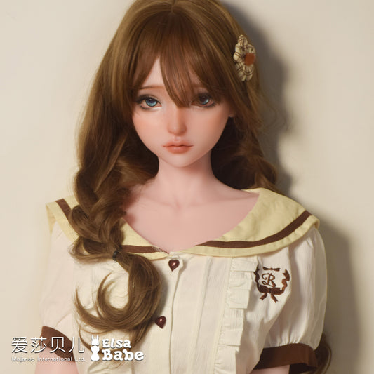 ElsaBabe 148 cm Anime-Puppe Platin-Silikon-Sexpuppe Erotisches Spielzeug mit Metallskelett, Furukawa Natsuki