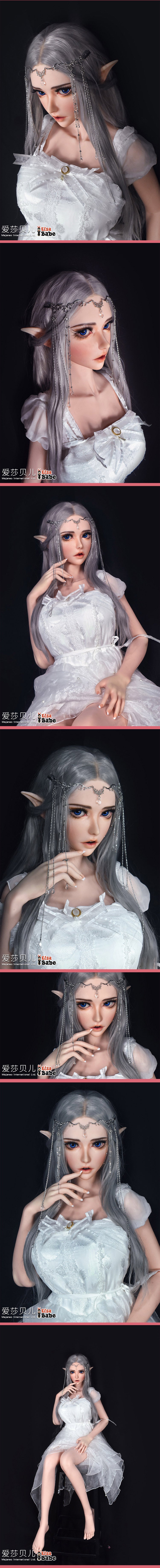 ElsaBabe 148 cm Anime-Puppe Platin-Silikon-Sexpuppe Erotisches Spielzeug mit Metallskelett, Furukawa Natsuki