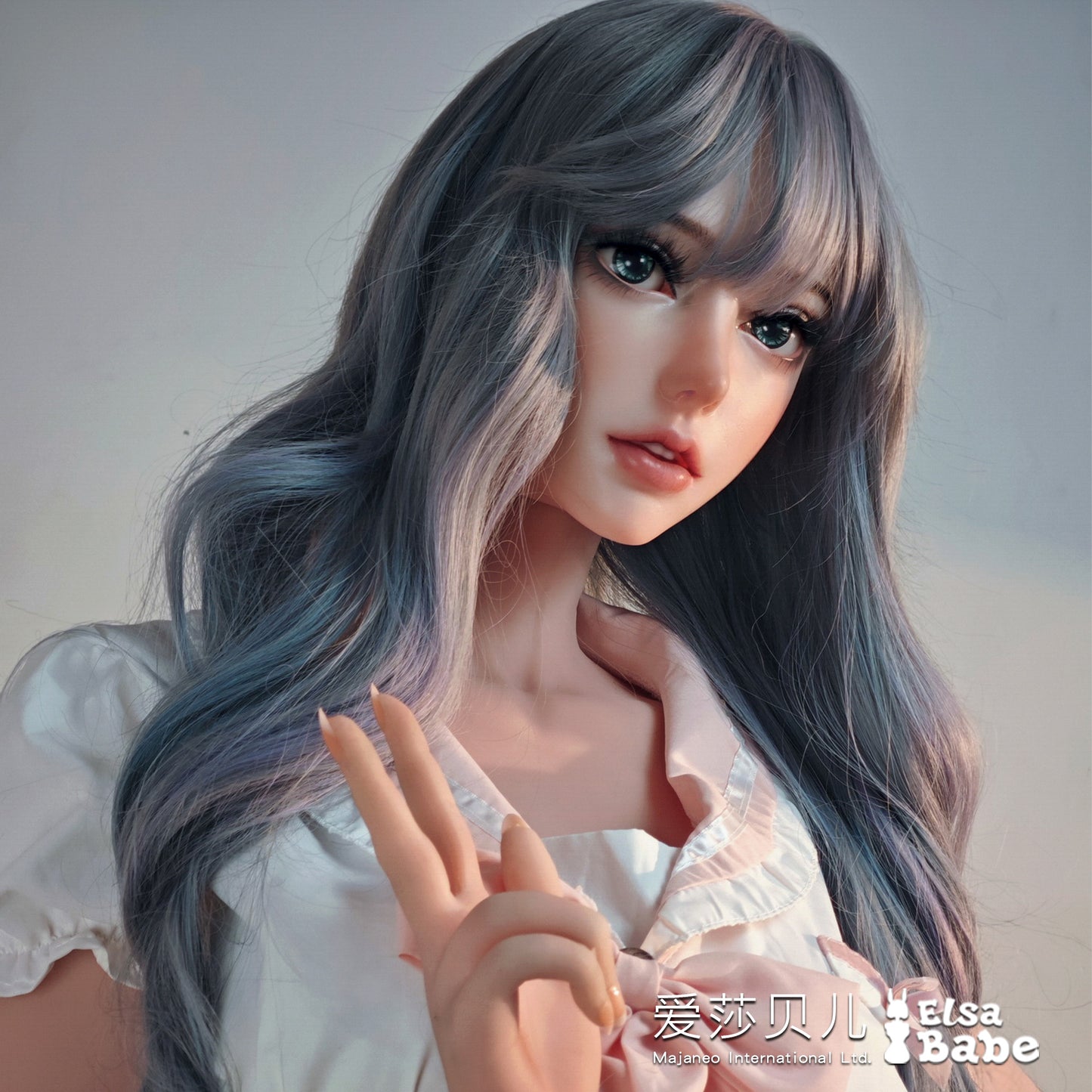ElsaBabe 148 cm Anime-Puppe Platin-Silikon-Sexpuppe Erotisches Spielzeug mit Metallskelett, Furukawa Natsuki
