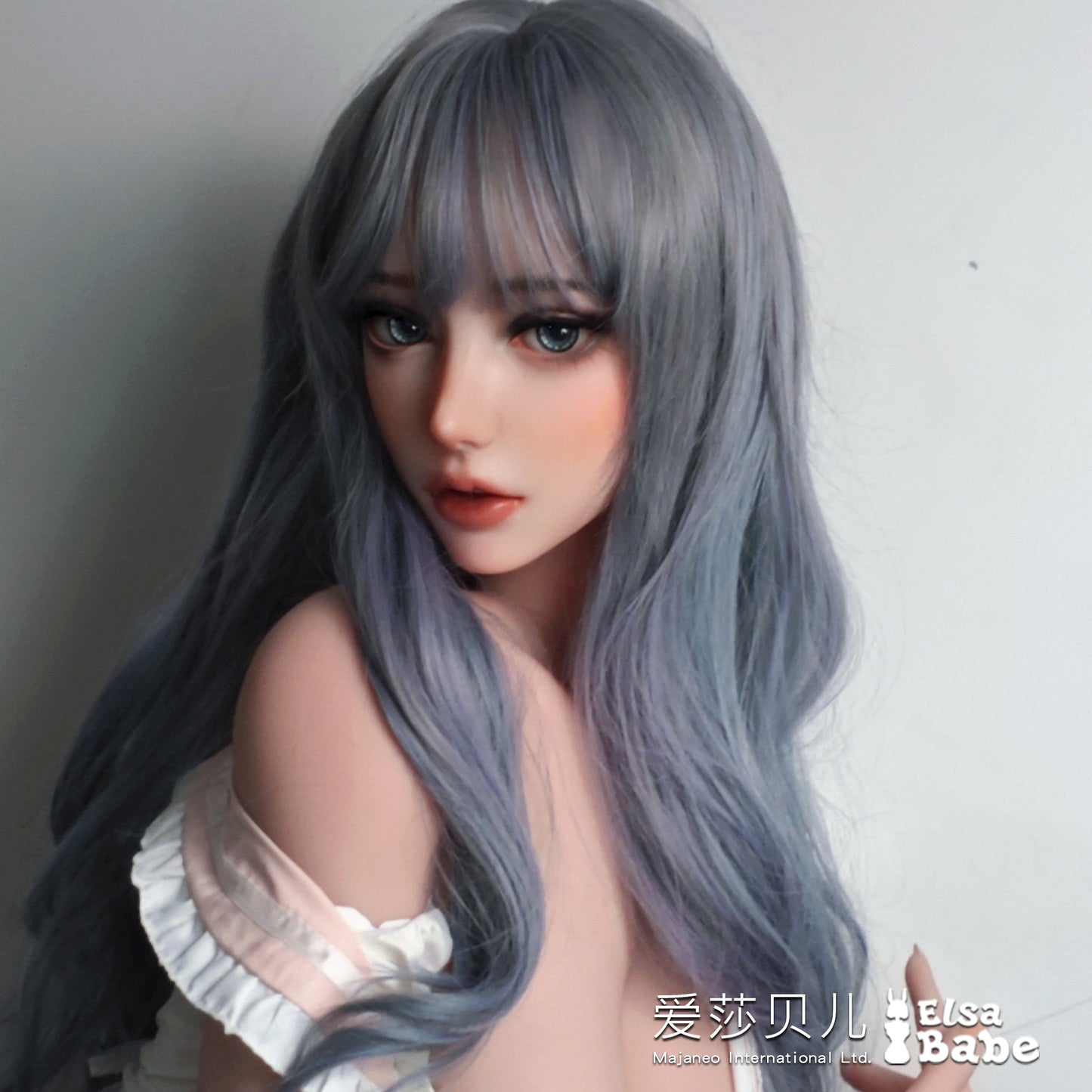 ElsaBabe 148 cm Anime-Puppe Platin-Silikon-Sexpuppe Erotisches Spielzeug mit Metallskelett, Furukawa Natsuki