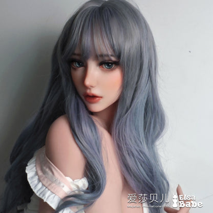 ElsaBabe 148 cm Anime-Puppe Platin-Silikon-Sexpuppe Erotisches Spielzeug mit Metallskelett, Furukawa Natsuki