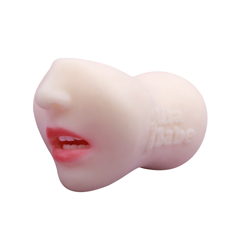 ElsaBabe 3D Male Masturbators Oral Stroker Silicone Deep Throat Love Toys Succubus