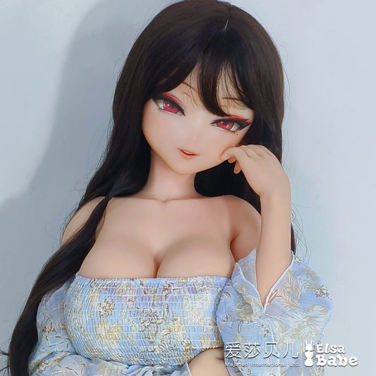 ElsaBabe 148 cm Anime-Puppe Platin-Silikon-Sexpuppe Erotisches Spielzeug mit Metallskelett, Furukawa Natsuki