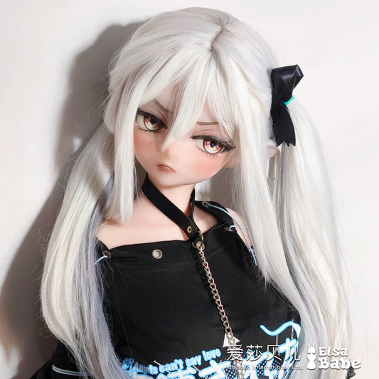 ElsaBabe 148 cm Anime-Puppe Platin-Silikon-Sexpuppe Erotisches Spielzeug mit Metallskelett, Furukawa Natsuki