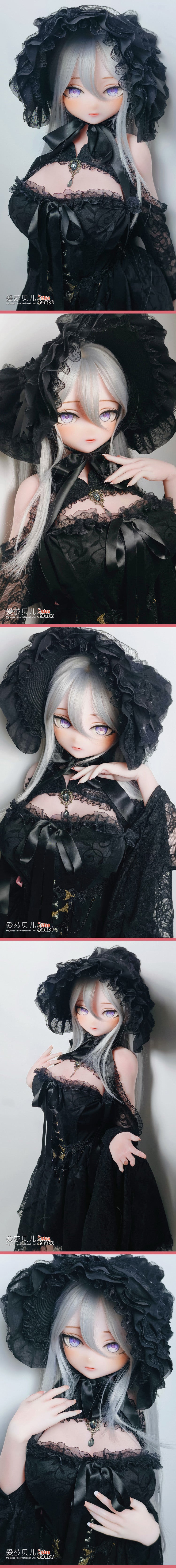 ElsaBabe 140cm Anime Doll Platinum Silicone Love Doll Adult Toy With Metal Skeleton, Kuroda Rina