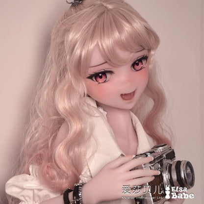 ElsaBabe 70cm Torso Anime Doll Platinum Silicone Sex Doll Erotic Toy With Metal Skeleton, Aihara Kaya