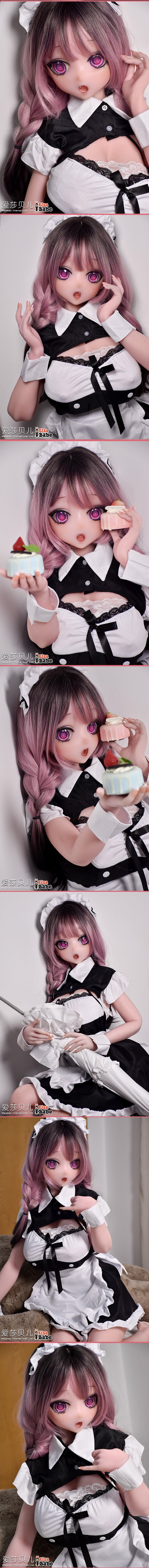 ElsaBabe 148cm Anime Doll Platinum Silicone Love Doll Adult Toy With Metal Skeleton, Hanamori Kaori