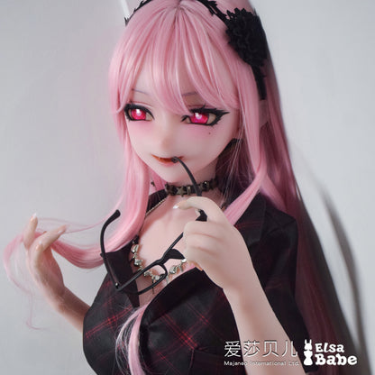 ElsaBabe 130cm Anime Doll Platinum Silicone Love Doll Adult Toy With Metal Skeleton, Kamiya Shiori