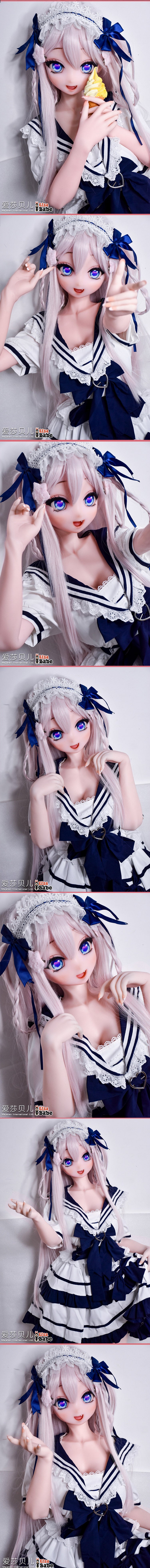 ElsaBabe 148cm Anime Doll Platinum Silicone Love Doll Adult Toy With Metal Skeleton, Saitou Yukie