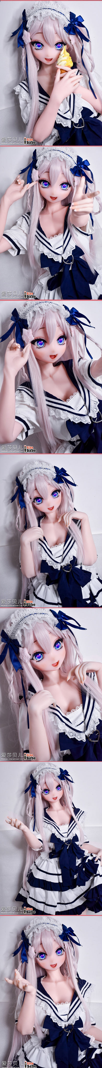 ElsaBabe 148cm Anime Doll Platinum Silicone Love Doll Adult Toy With Metal Skeleton, Saitou Yukie