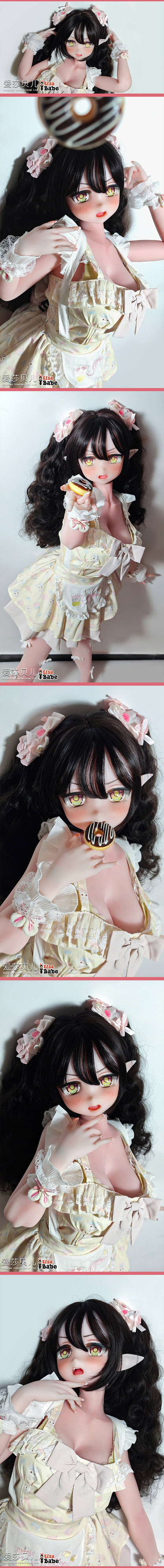 ElsaBabe 140cm Anime Doll Platinum Silicone Love Doll Adult Toy With Metal Skeleton, Asahina Sae