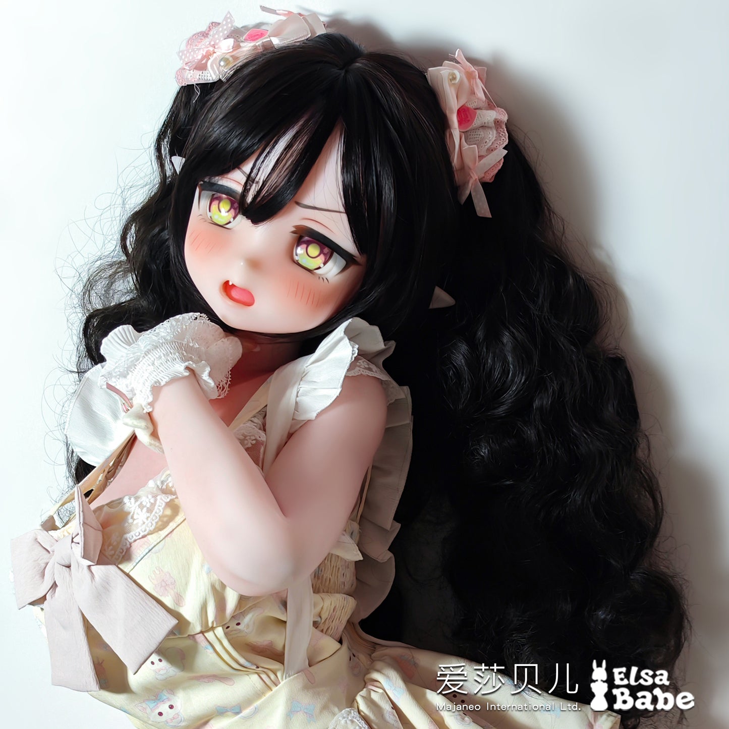 ElsaBabe 151cm Anime Doll Platinum Silicone Love Doll Adult Toy With Metal Skeleton, Asahina Sae