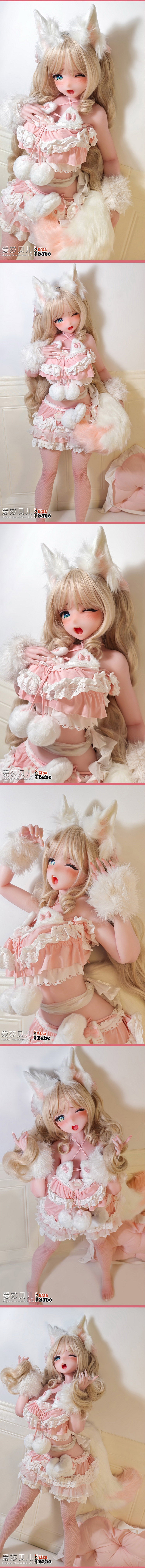 ElsaBabe 140cm Anime Doll Platinum Silicone Love Doll Adult Toy With Metal Skeleton, Ichigotani Koi