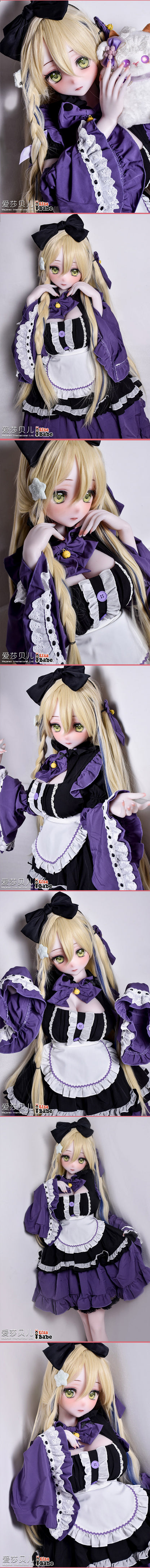 ElsaBabe 148 cm Anime-Puppe Platin-Silikon-Sexpuppe Erotisches Spielzeug mit Metallskelett, Furukawa Natsuki