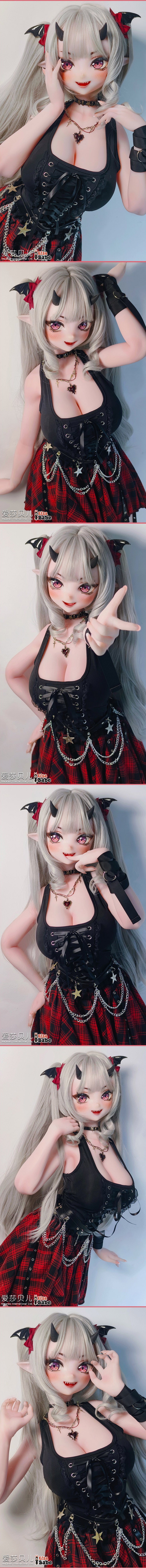 ElsaBabe 148 cm Anime-Puppe Platin-Silikon-Sexpuppe Erotisches Spielzeug mit Metallskelett, Furukawa Natsuki