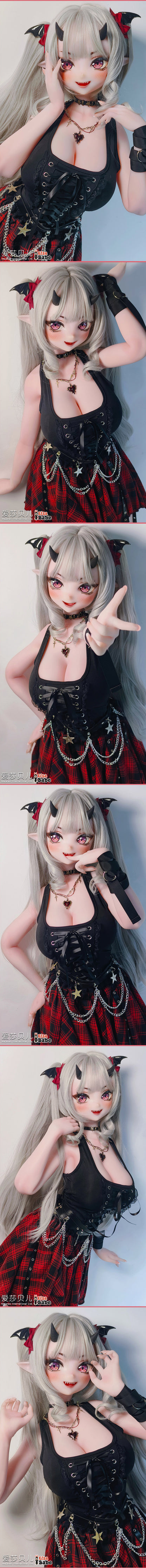 ElsaBabe 148 cm Anime-Puppe Platin-Silikon-Sexpuppe Erotisches Spielzeug mit Metallskelett, Furukawa Natsuki
