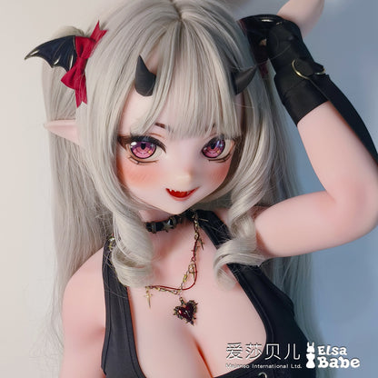 ElsaBabe 148 cm Anime-Puppe Platin-Silikon-Sexpuppe Erotisches Spielzeug mit Metallskelett, Furukawa Natsuki