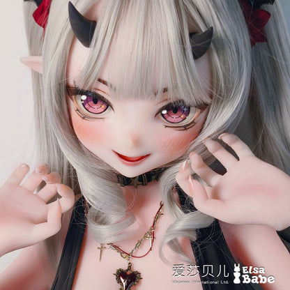 ElsaBabe 148 cm Anime-Puppe Platin-Silikon-Sexpuppe Erotisches Spielzeug mit Metallskelett, Furukawa Natsuki