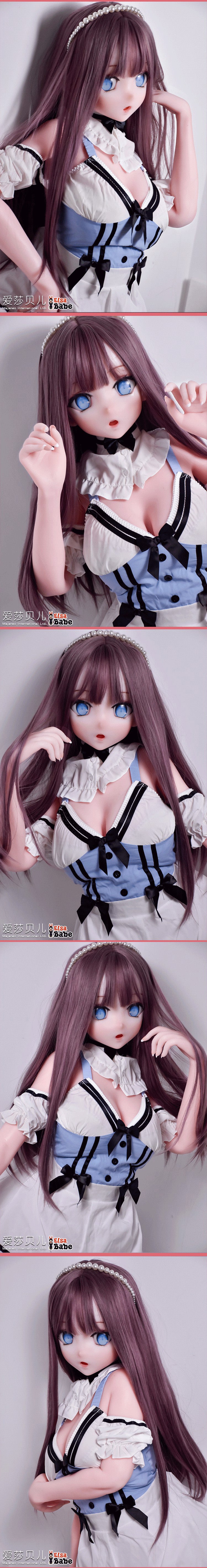 ElsaBabe 165cm Anime Doll Platinum Silicone Sex Doll Erotic Toy With Metal Skeleton, Mogami Maaya