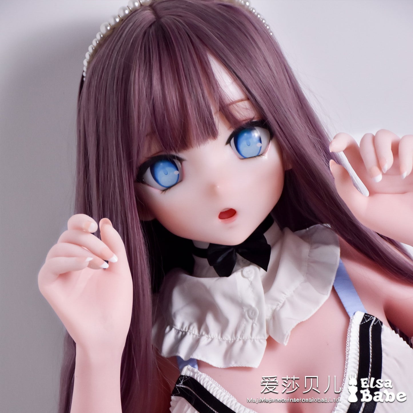 ElsaBabe 165cm Anime Doll Platinum Silicone Sex Doll Erotic Toy With Metal Skeleton, Mogami Maaya