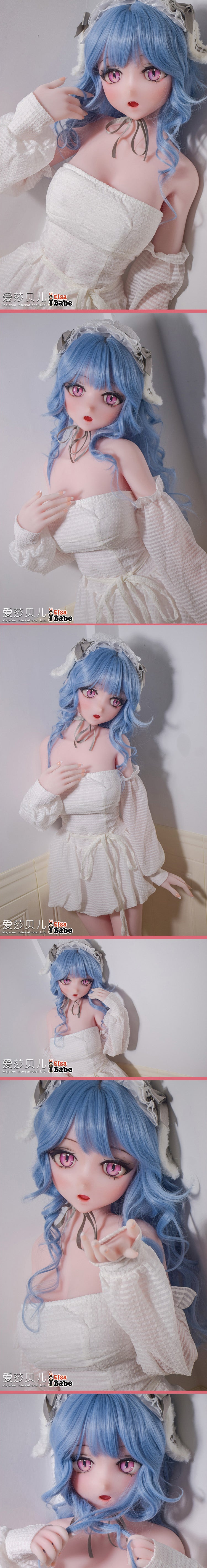 ElsaBabe 165cm Anime Doll Platinum Silicone Sex Doll Erotic Toy With Metal Skeleton, Hayakawa Coco