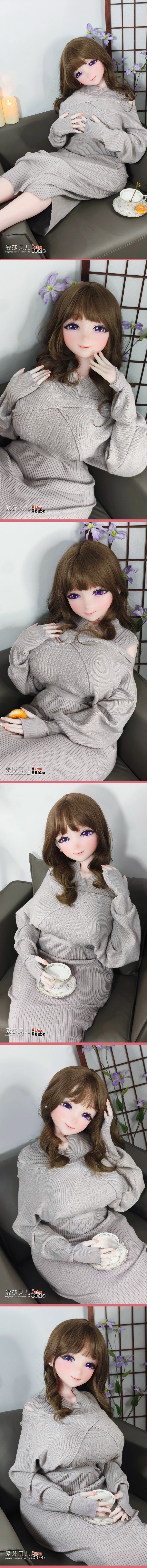 ElsaBabe 160cm Anime Doll Platinum Silicone Love Doll Adult Toy With Metal Skeleton, Mochizuki Emi