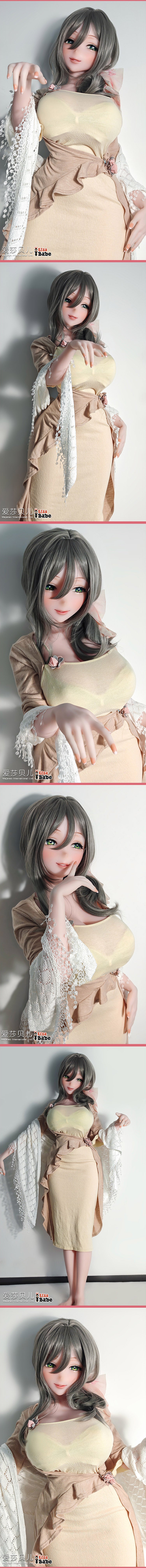 ElsaBabe 148 cm Anime-Puppe Platin-Silikon-Sexpuppe Erotisches Spielzeug mit Metallskelett, Furukawa Natsuki
