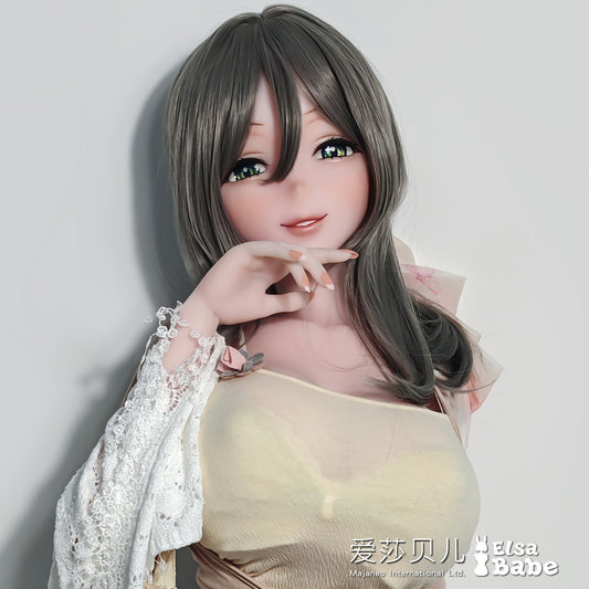 ElsaBabe 148 cm Anime-Puppe Platin-Silikon-Sexpuppe Erotisches Spielzeug mit Metallskelett, Furukawa Natsuki