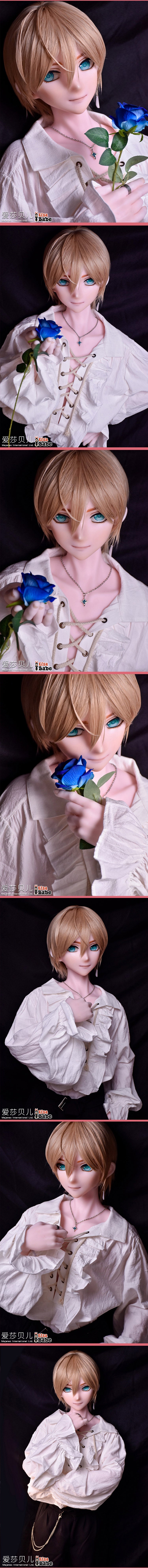 ElsaBabe 153cm Anime Doll Platinum Silicone Male Doll Love Doll Adult Toy With Metal Skeleton, Kanda Osamu