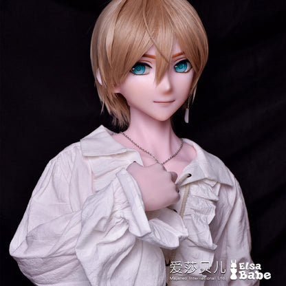 ElsaBabe 153cm Anime Doll Platinum Silicone Male Doll Love Doll Adult Toy With Metal Skeleton, Kanda Osamu