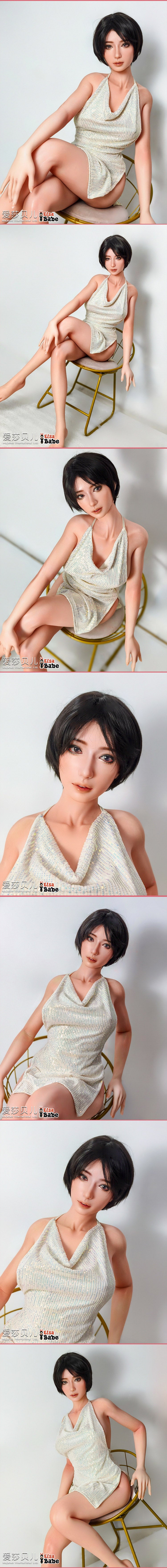 ElsaBabe 165cm Realistic ACG Doll Platinum Silicone Love Doll Adult Toy With Metal Skeleton, Ishihara Minako