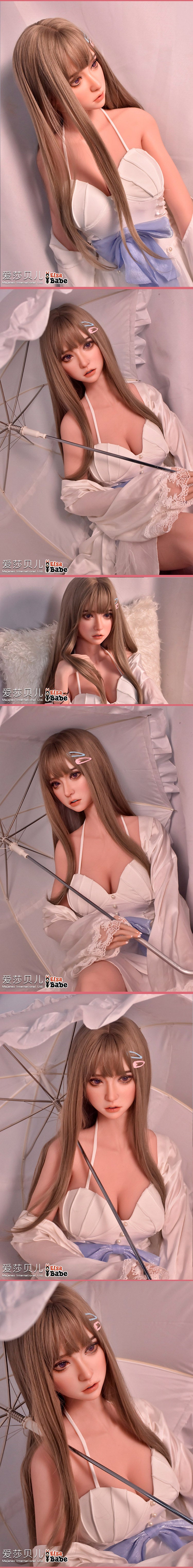 ElsaBabe 165cm Realistic ACG Doll Platinum Silicone Sex Doll Erotic Toy With Metal Skeleton, Ayanokouji Akane