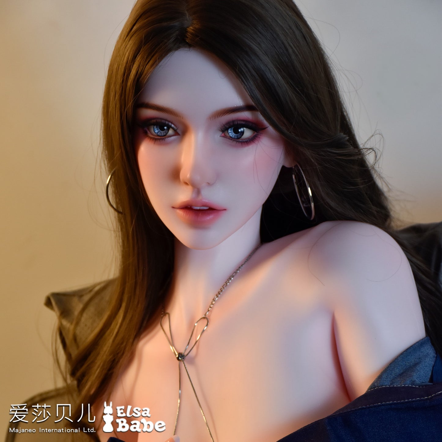 ElsaBabe 163cm ACG Doll Platinum Silicone Love Doll Adult Toy With Metal Skeleton, Lily Young