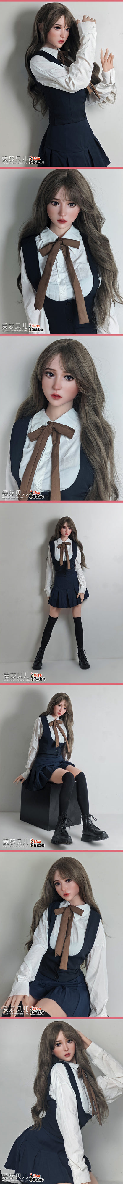 ElsaBabe 165cm Realistic ACG Doll Platinum Silicone Love Doll Adult Toy With Metal Skeleton, Yoshizawa Anri
