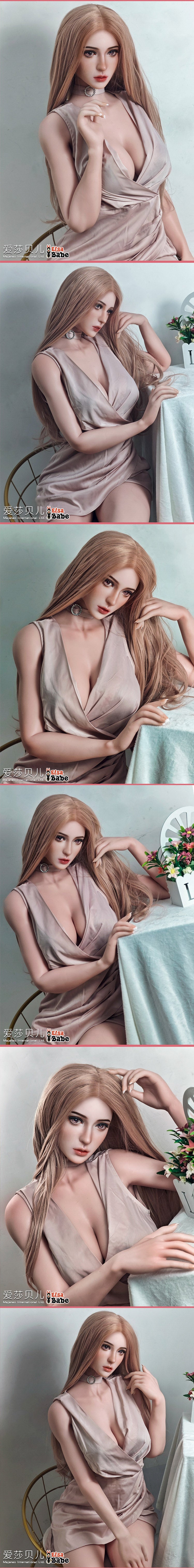 ElsaBabe 160cm Realistic ACG Doll Platinum Silicone Love Doll Adult Toy With Metal Skeleton, Ikeda Anna