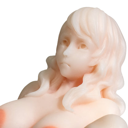 ElsaBabe Adult Male Stroker Silicone Masturbator Love-toys Entity Love-doll Rose