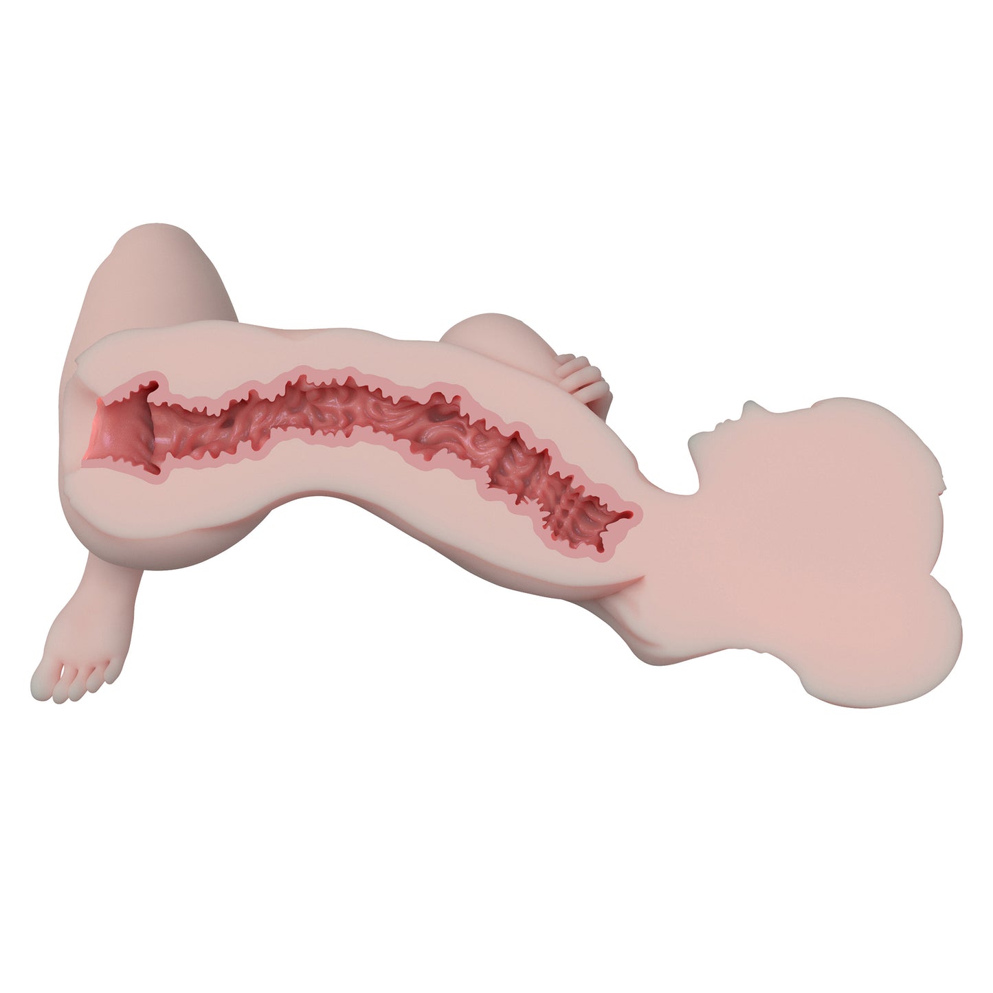 ElsaBabe Adult Male Stroker Silicone Masturbator Love-toys Entity Love-doll Yoshino Aya