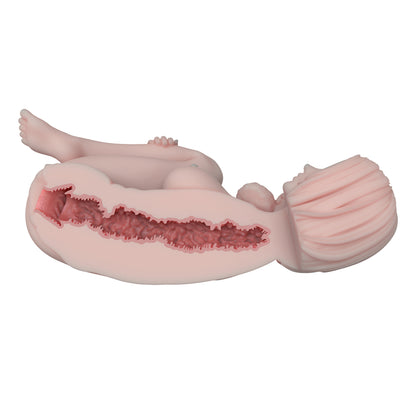 ElsaBabe 148 cm Anime-Puppe Platin-Silikon-Sexpuppe Erotisches Spielzeug mit Metallskelett, Furukawa Natsuki