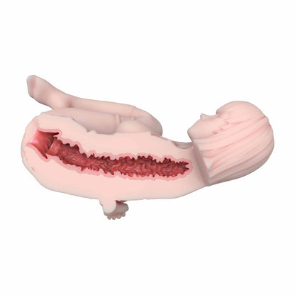 ElsaBabe Adult Male Stroker Silicone Masturbator Love-toys Entity Love-doll Sakuraki Mami