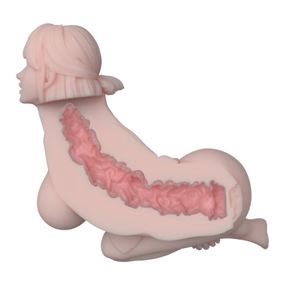 ElsaBabe Adult Male Stroker Silicone Masturbator Love-toys Entity Love-doll Akino Maki