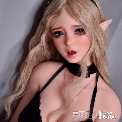 ElsaBabe 148 cm Anime-Puppe Platin-Silikon-Sexpuppe Erotisches Spielzeug mit Metallskelett, Furukawa Natsuki